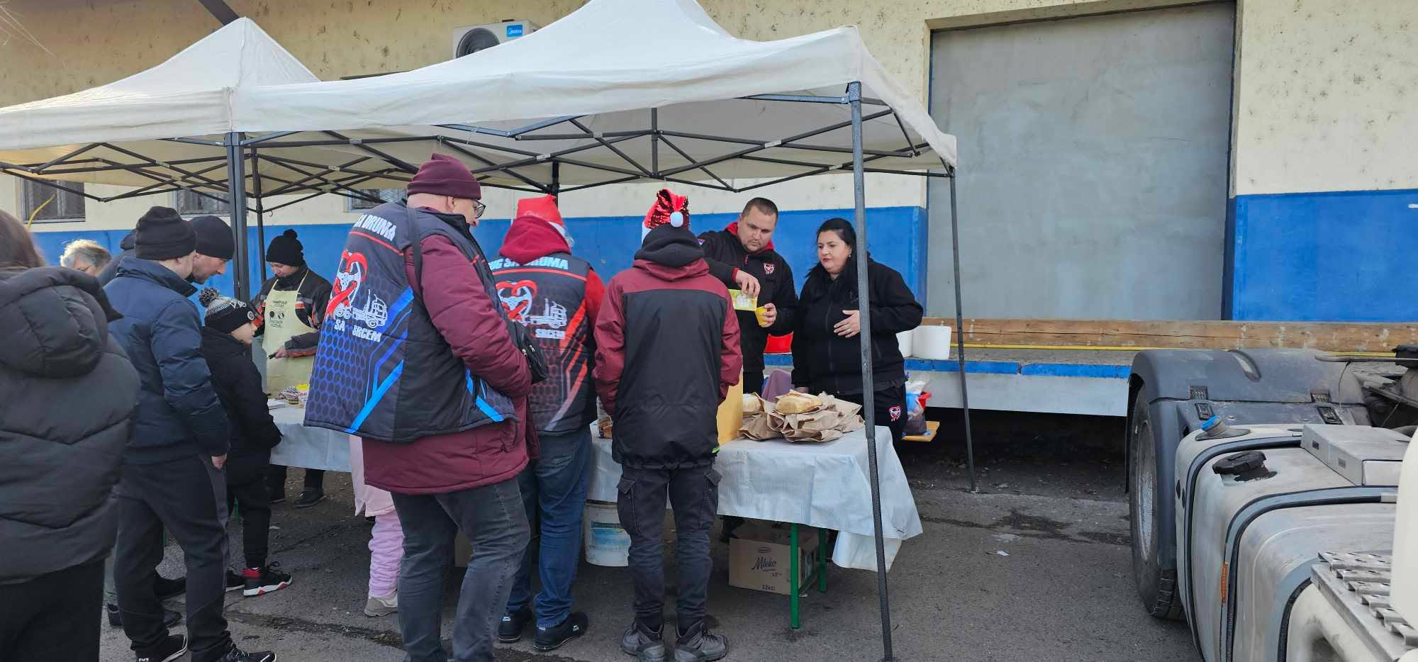 Read more about the article Konvoj sa srcem – dan1 – BEČEJ – 21.12.2025