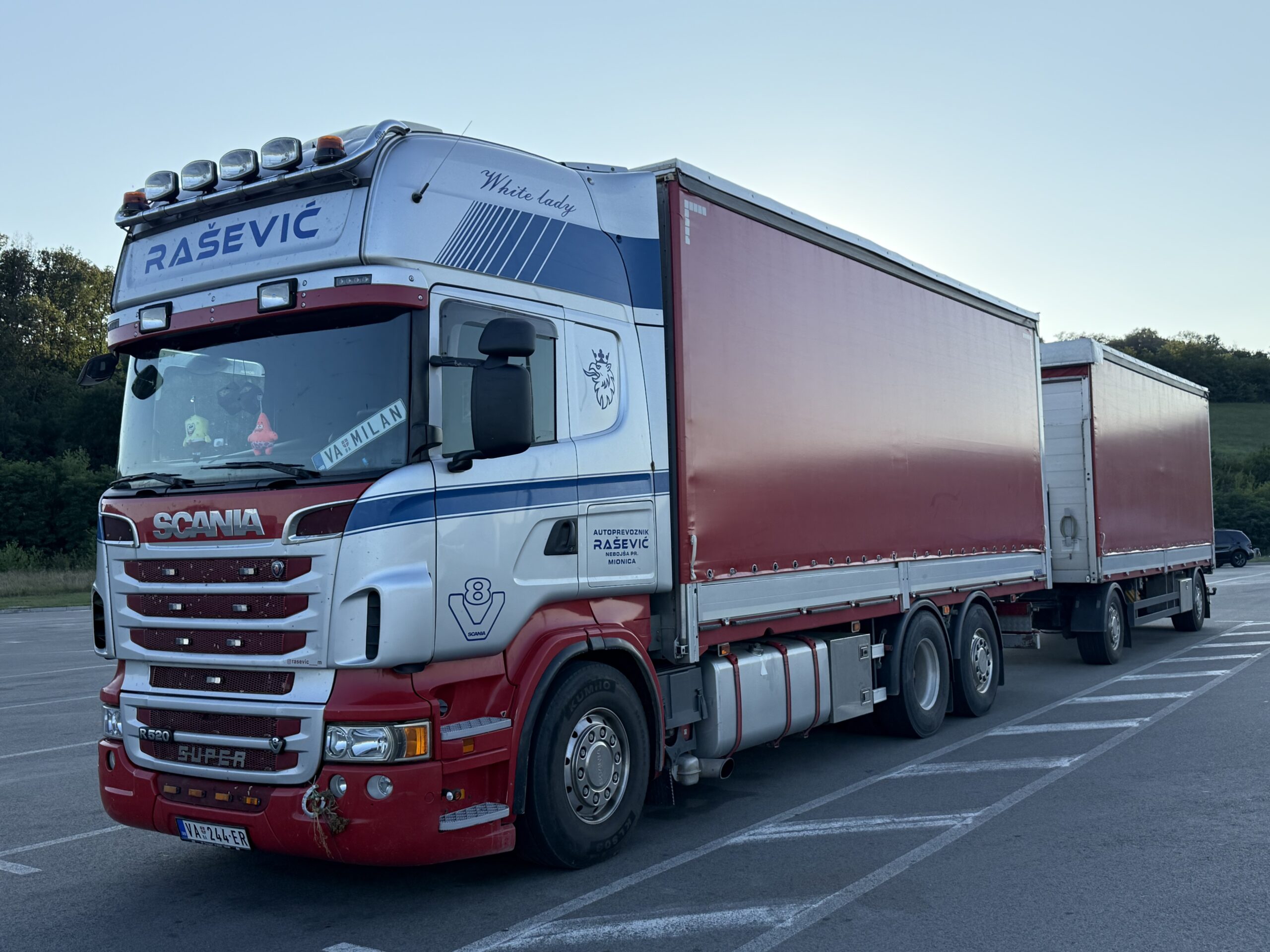 You are currently viewing Milan rasevic – autopreviznicka radnja rasevic valjevo – Scania R500 V8